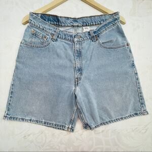 Levi's High Rise Denim Shorts Relaxed Fit 11 Juniors